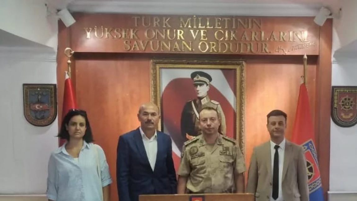 Jandarma Albay Ahmet KURŞUN'a hayırlı olsun ziyareti